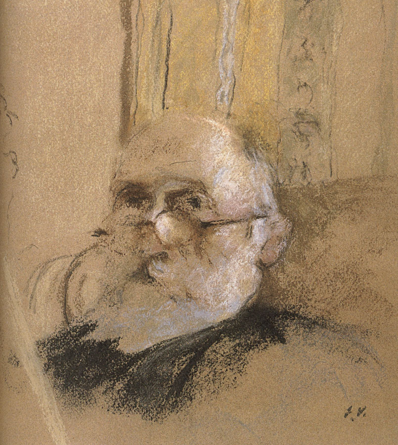 Edouard Vuillard Self-portrait of glasses